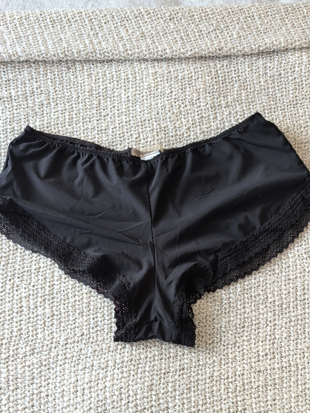 5 For $25 Mango Black Lace-Trim Sleep Shorts